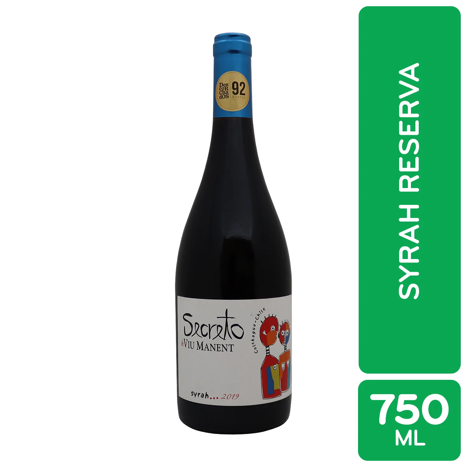 Vino Tinto Chile Syrah Reserva Secreto Viu Manent