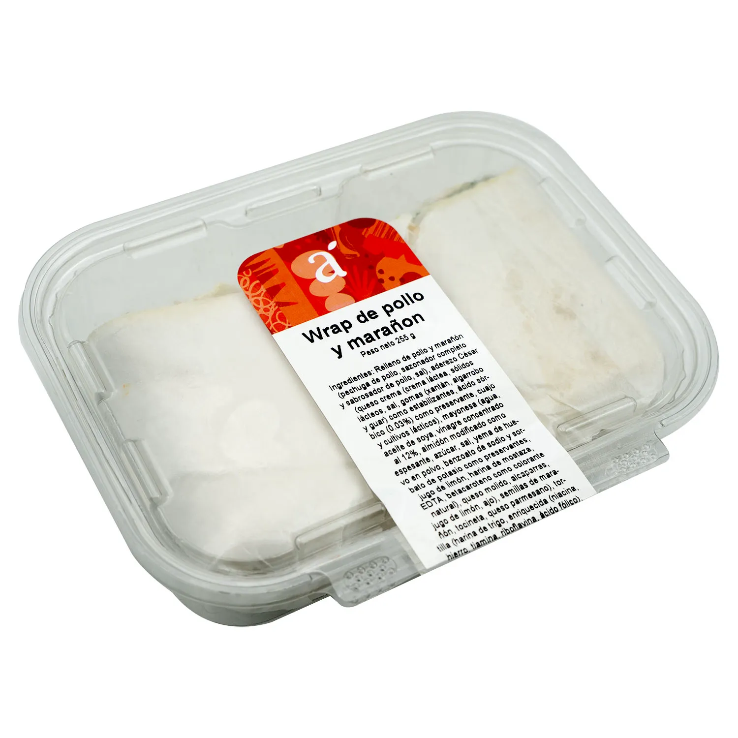 Wrap De Pollo Y Marañon Auto Mercado Unidad 255 G