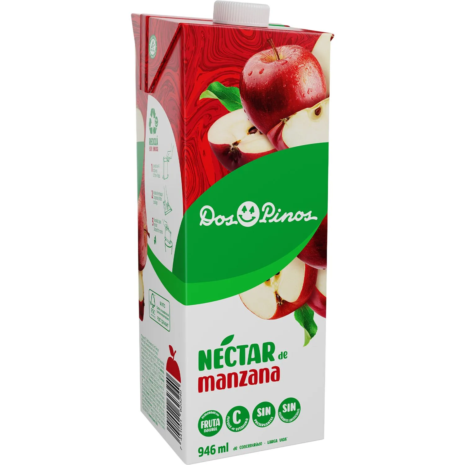 Nectar Manzana Dos Pinos Tetra Brick 1000 Ml