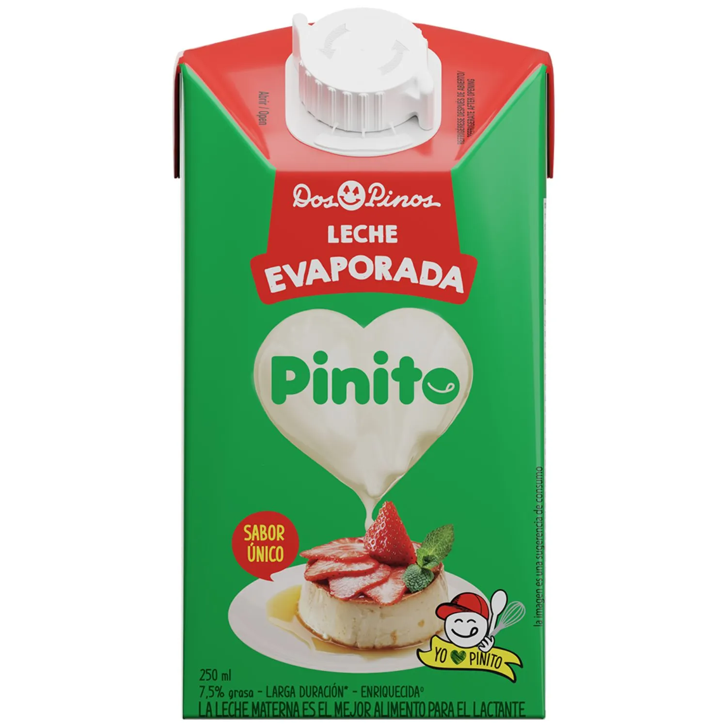 Leche Evaporada Dos Pinos Caja 250 Ml