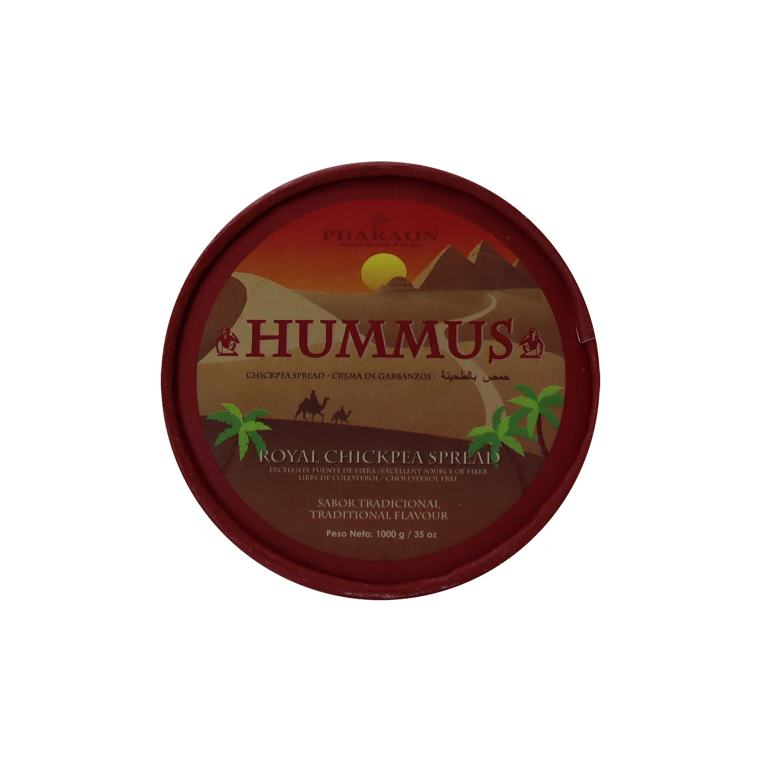 Dip Hummus Clasico Garbanzo Pharaon Envase 250 G