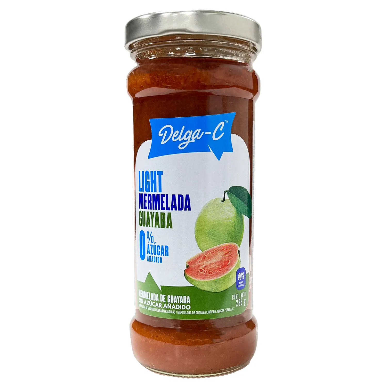 Mermelada Guayaba Delga-c Frasco 285 G