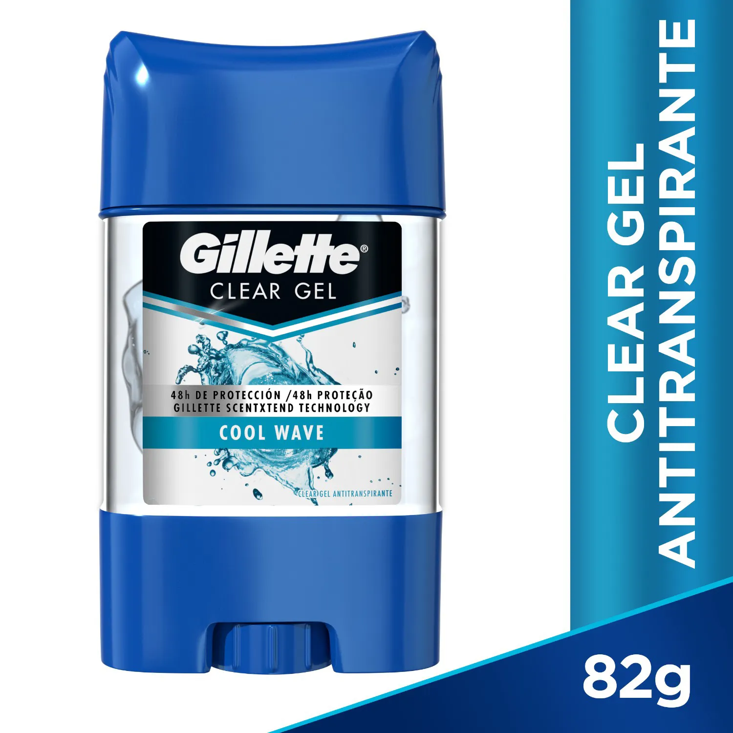 Desodorante Gel Cool Hombre Gillette Envase 82 G