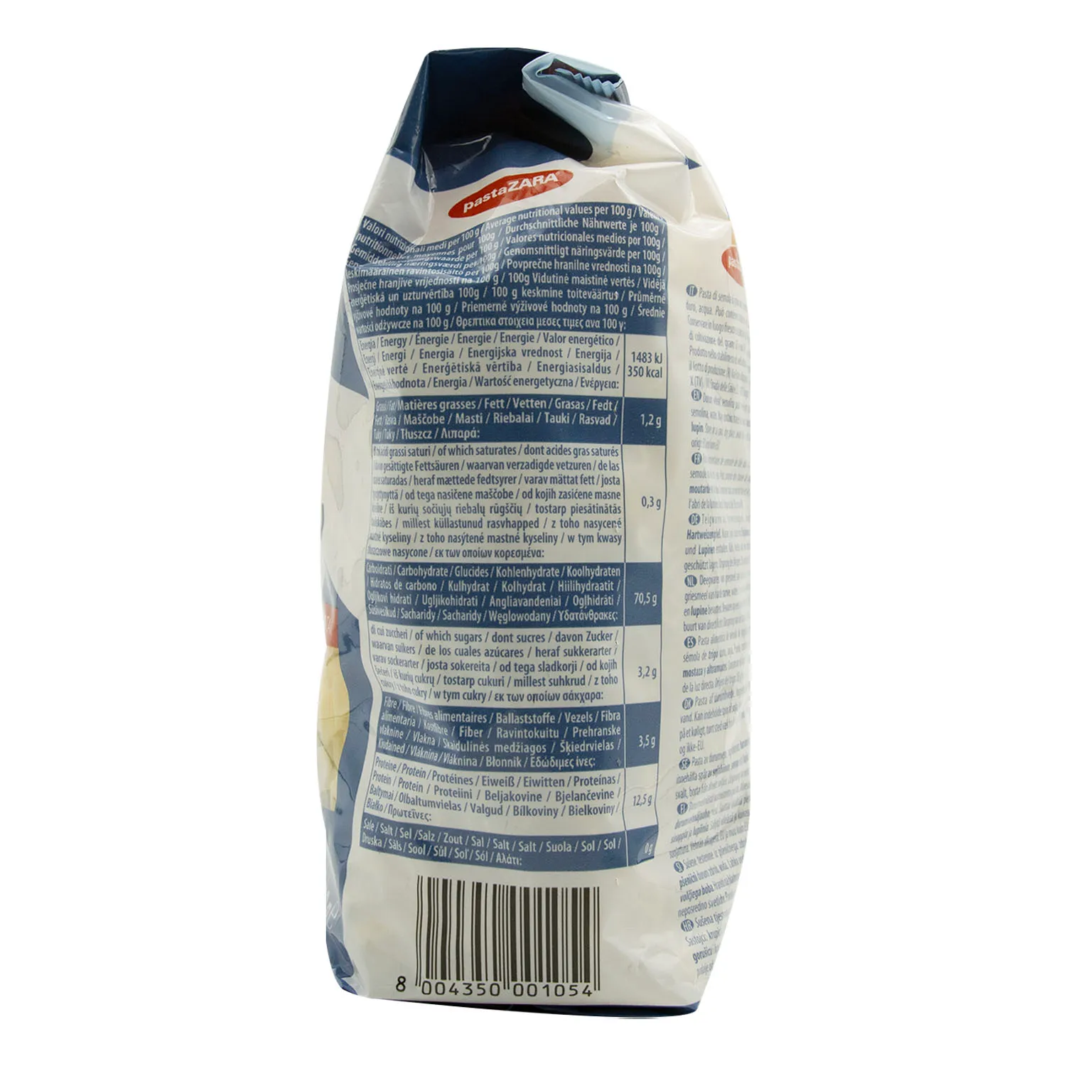 Pasta Alimenticia Cabito Animalitos Pasta Zara Paquete 500 G