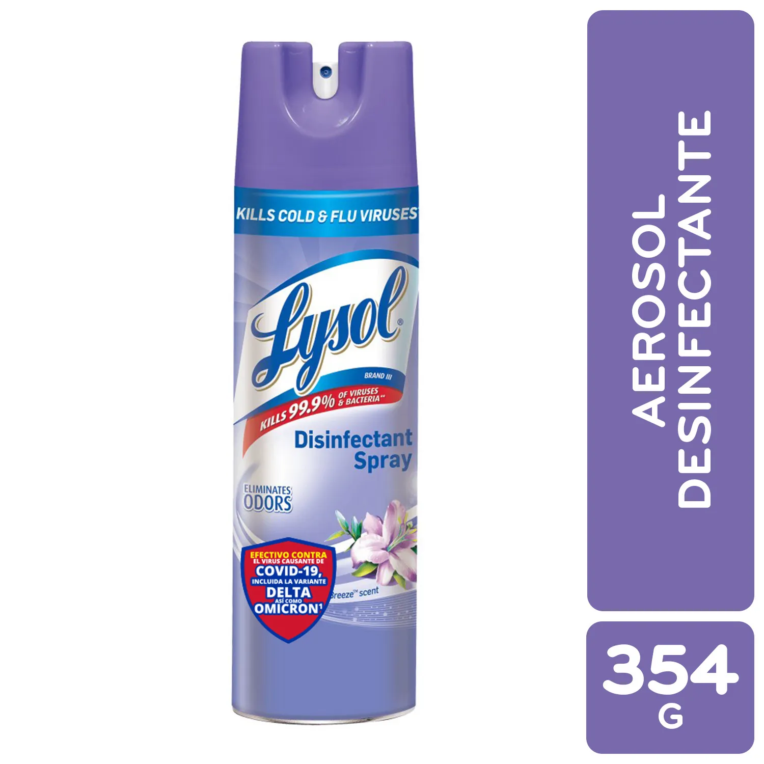 Desinfectante Aerosol Earl Morning Lysol Lata 354 G