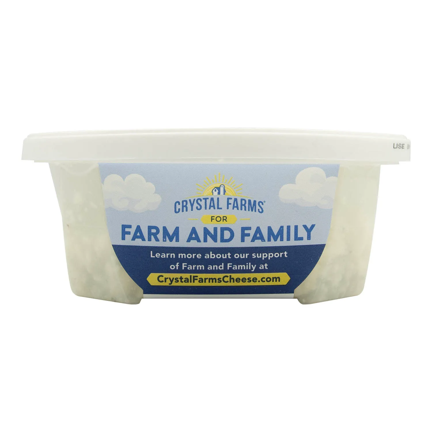 Queso Azul Natural Crystal Farms Envase 113 G