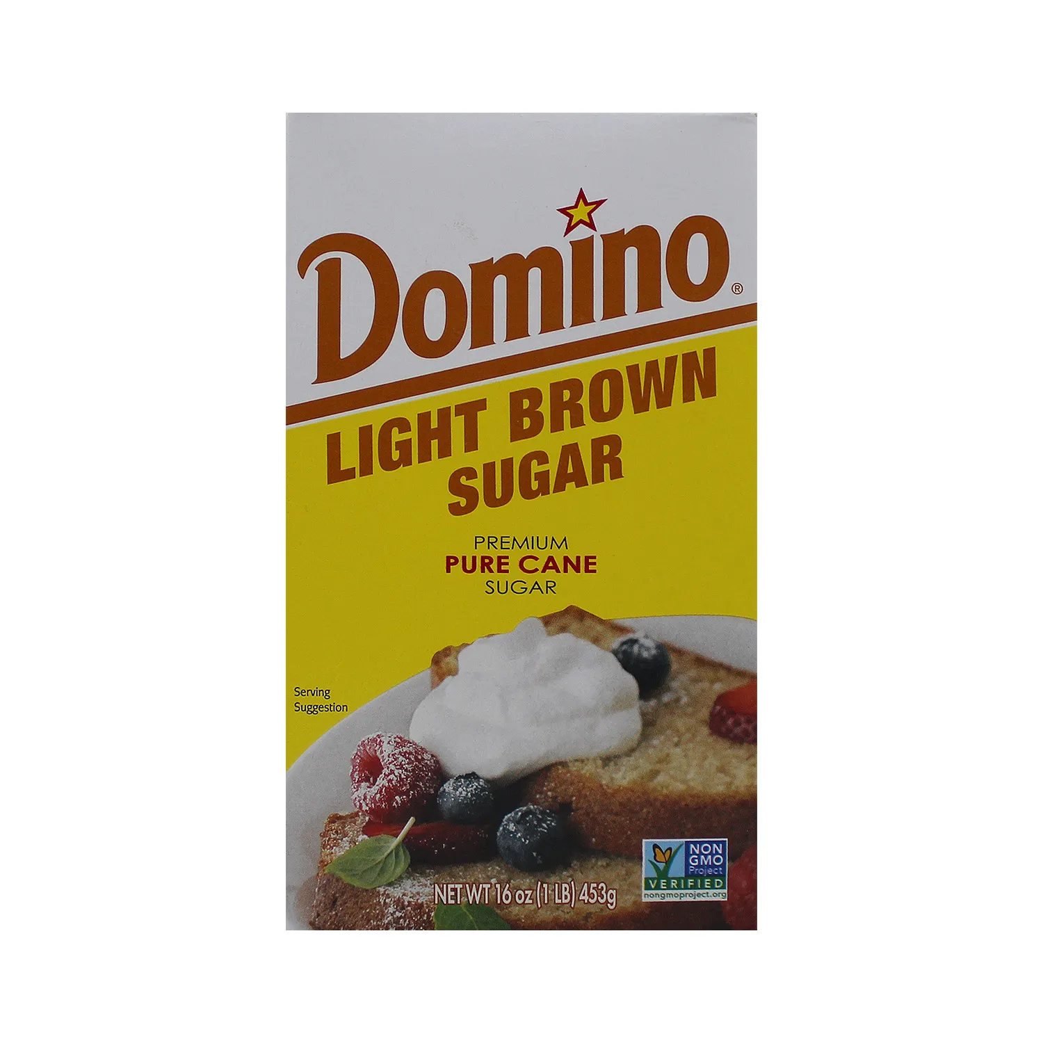 Azucar Moreno Claro Domino Caja 453 G