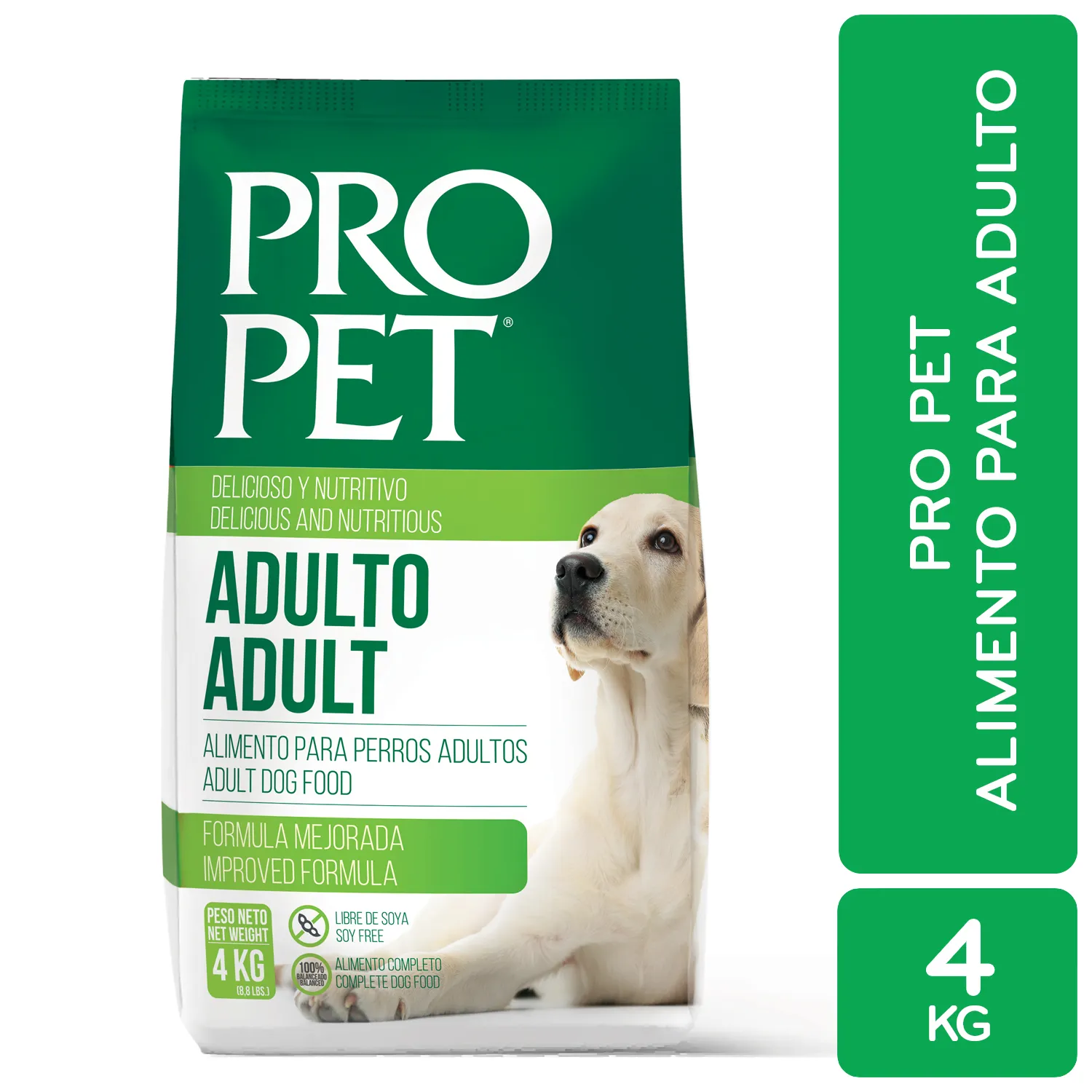 Alimento Perro Seco Adulto Pro Pet Bolsa 4 Kg