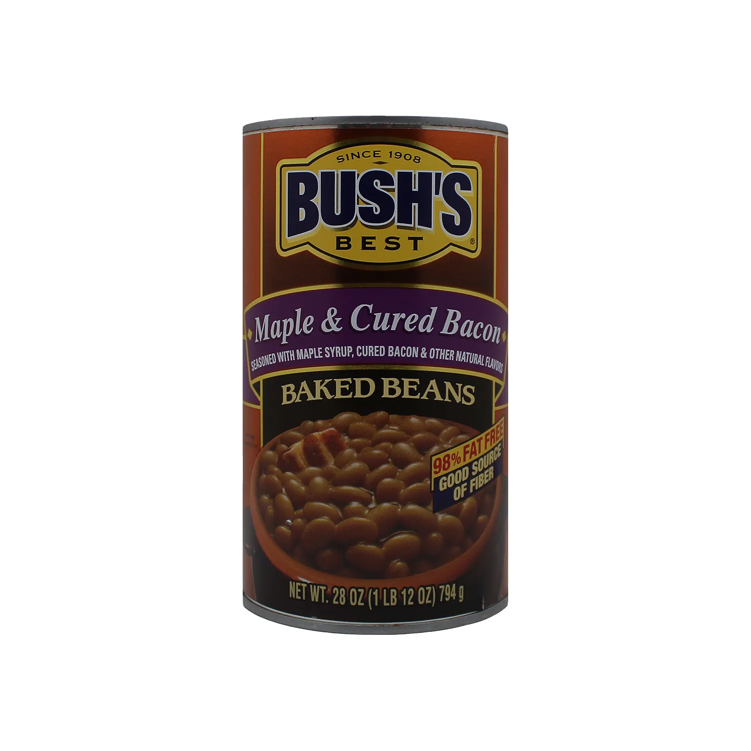 Frijol Preparado Rojo Maple Bush Lata 794 G