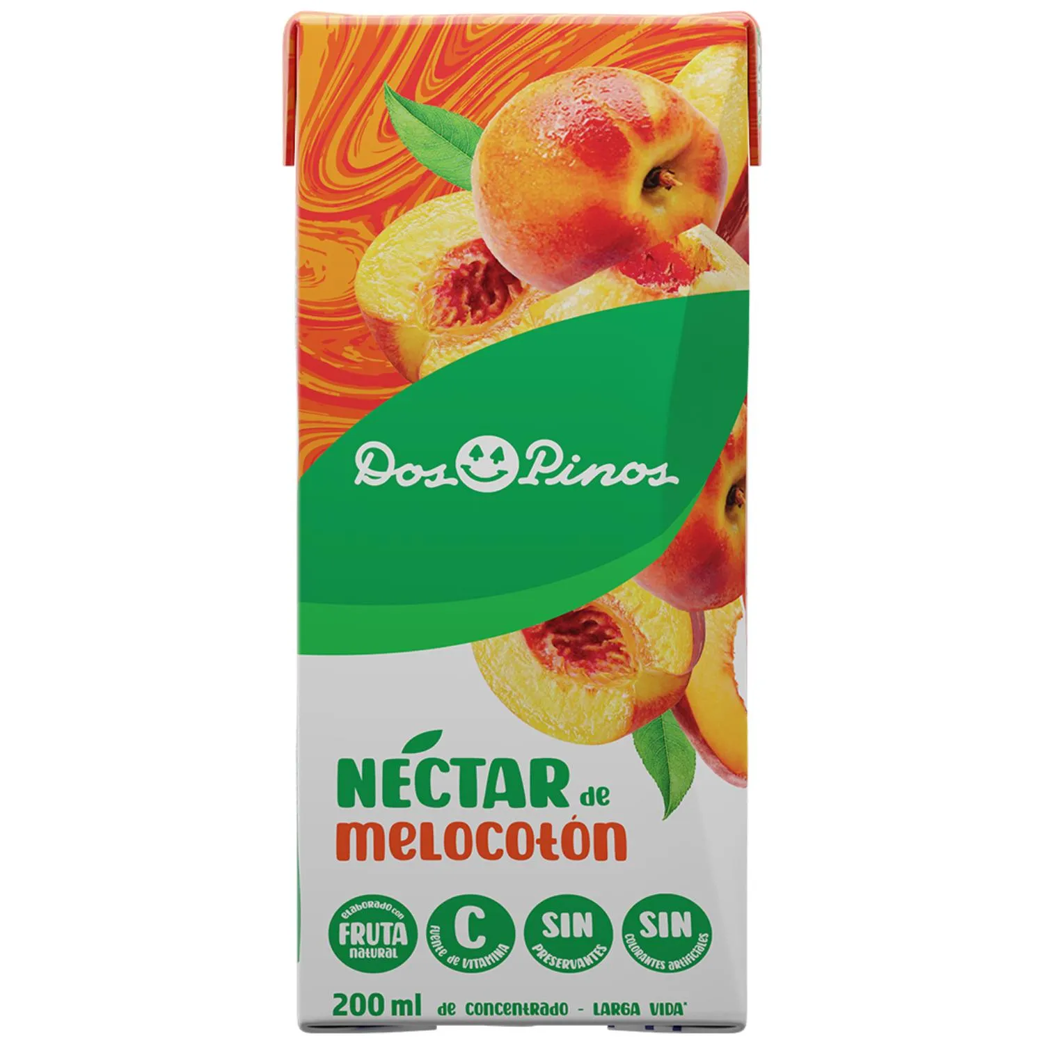 Nectar Melocoton Dos Pinos Tetra Brick 200 Ml