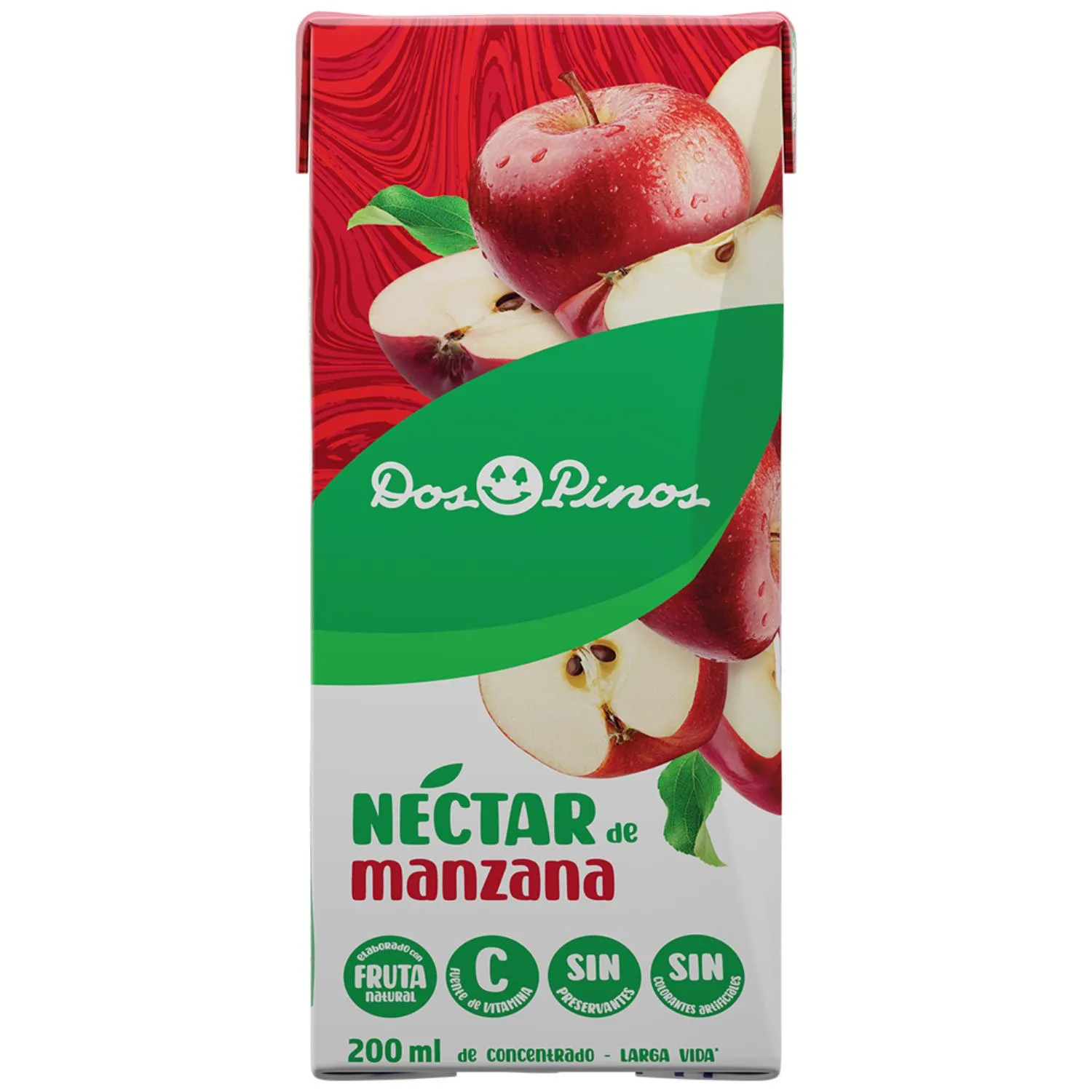 Nectar Manzana Dos Pinos Tetra Brick 200 Ml