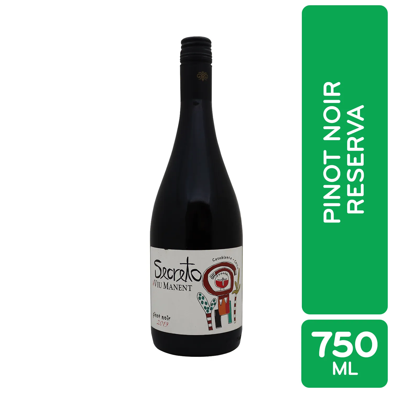 Vino Tinto Chile Pinot Noir Reserva Secreto Viu Manent