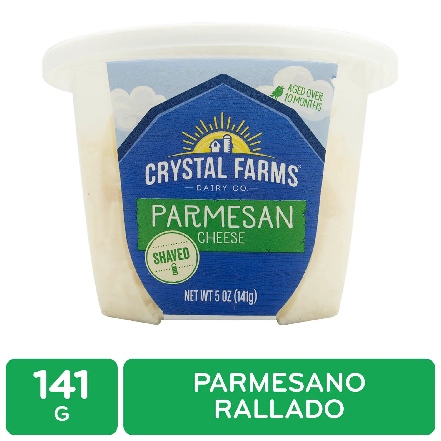 Queso Parmesano Lonjas Crystal Farms