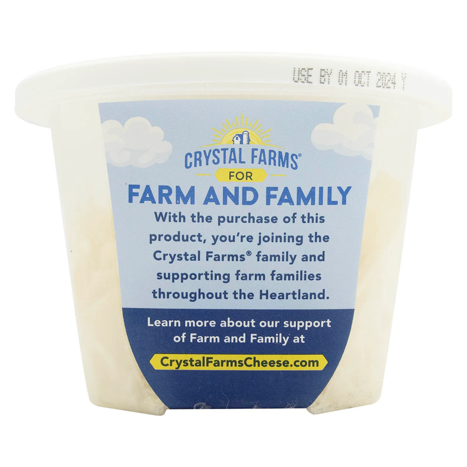 Queso Parmesano Lonjas Crystal Farms