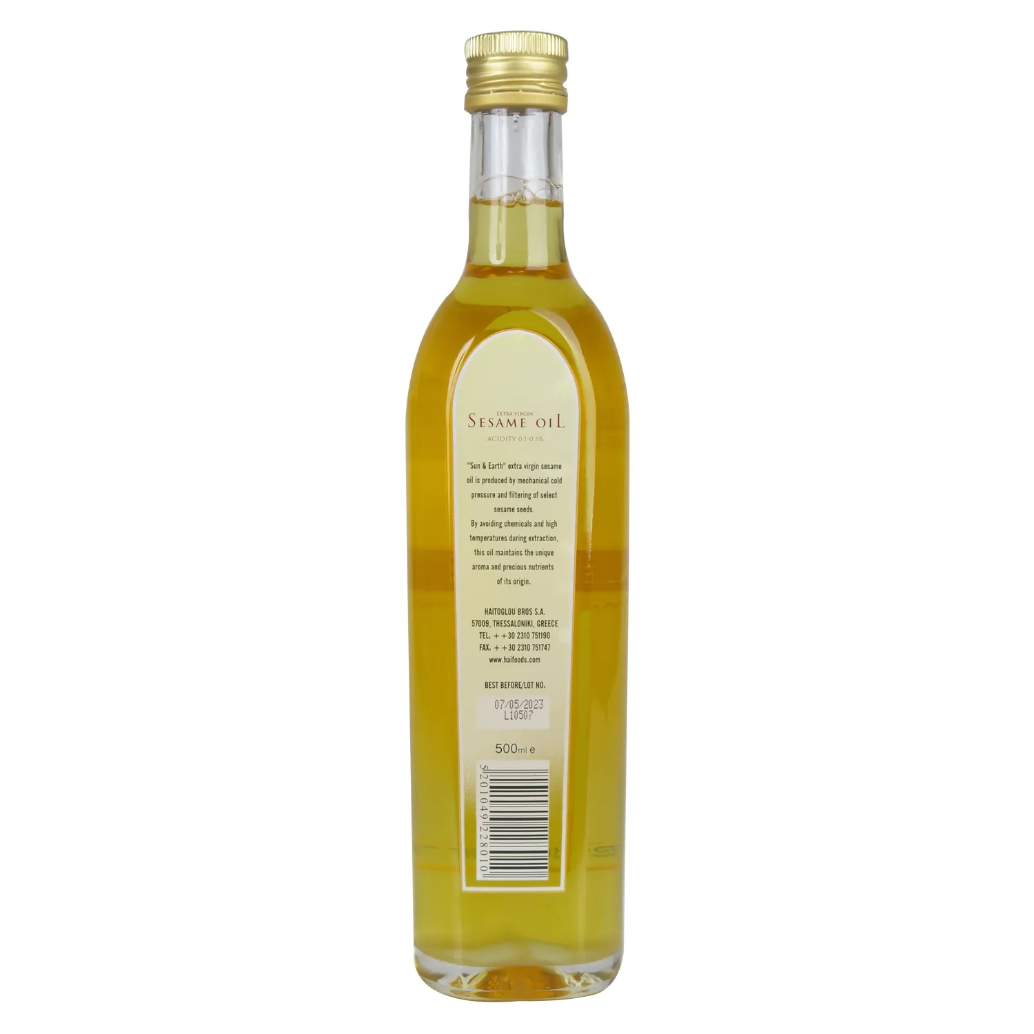 Aceite Semilla Aceite Ajonjoli Extra Virgen Haitoglou