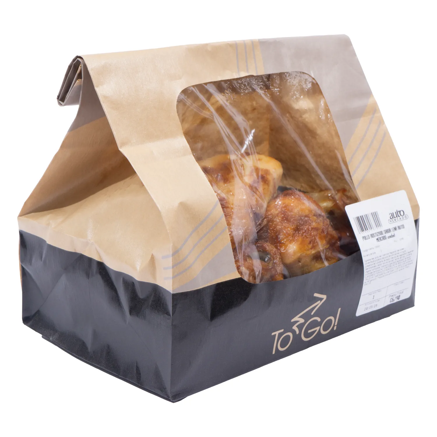 Pollo Rostizado Sabor Lena Auto Mercado Unidad