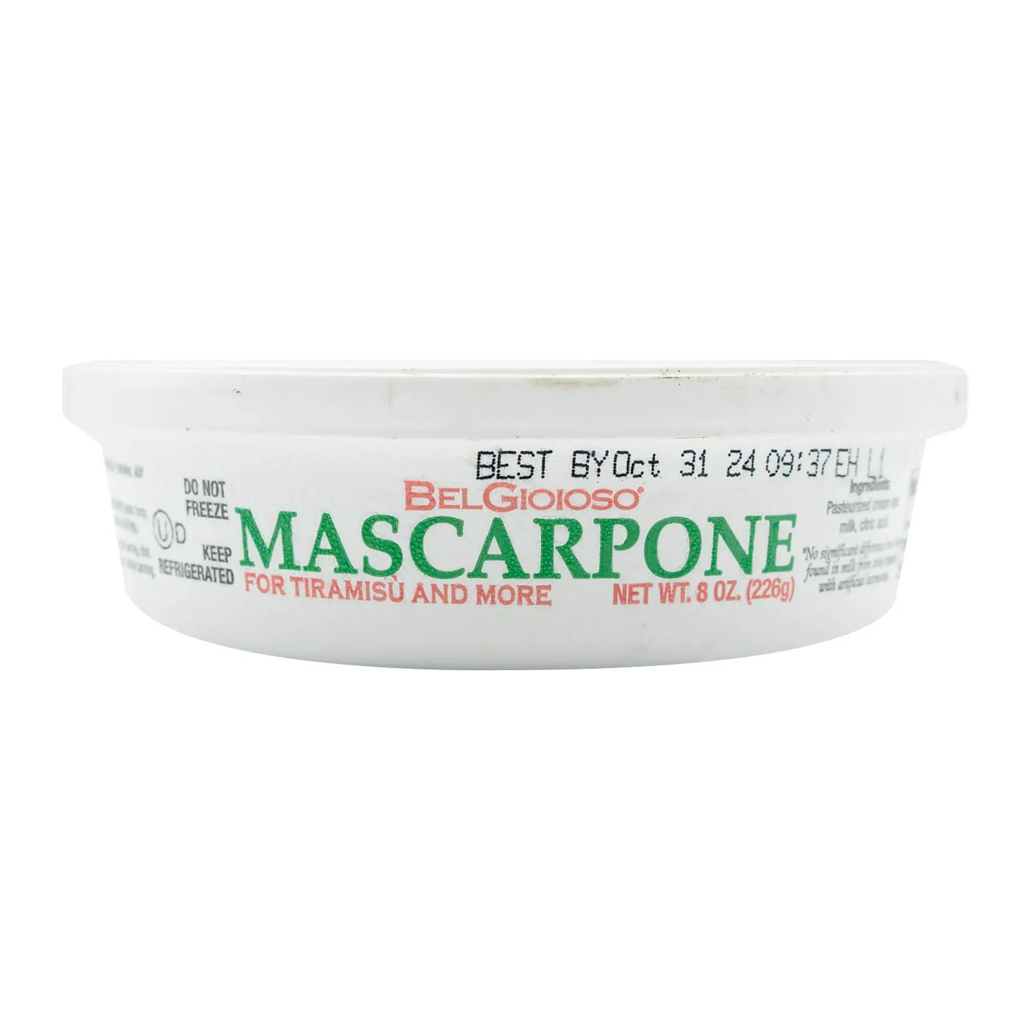 Queso Mascarpone Belgioioso Paquete 226 G
