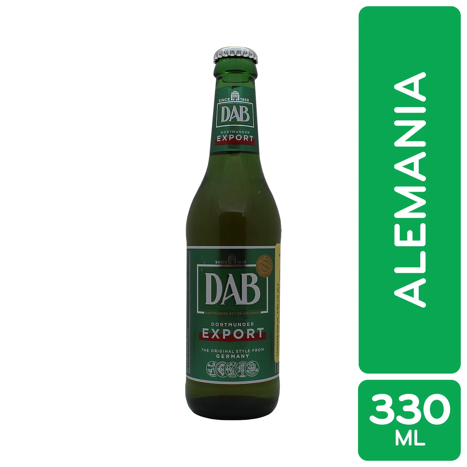 Cerveza Importada Alemania Dab Botella 330 Ml