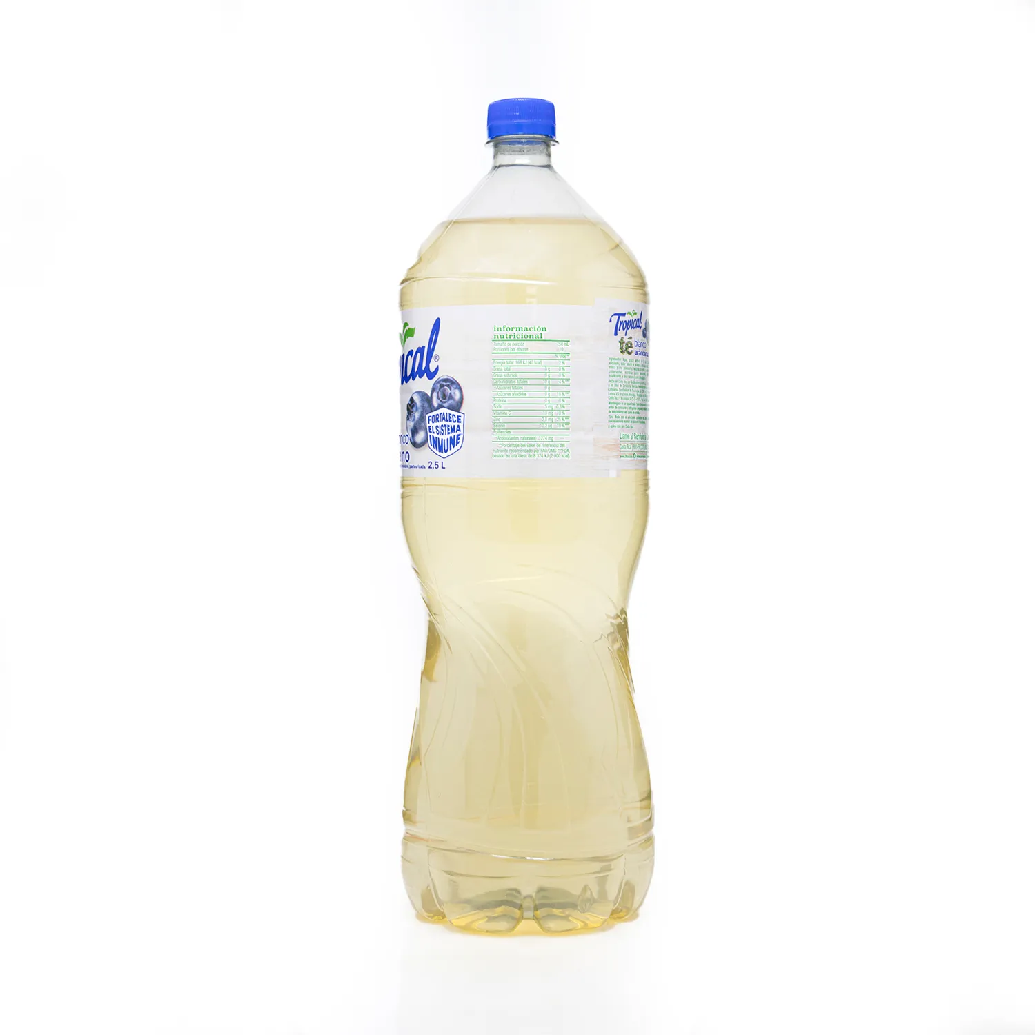 Bebida Te Líquido Blanco Arandano Tropical Botella 2500 Ml