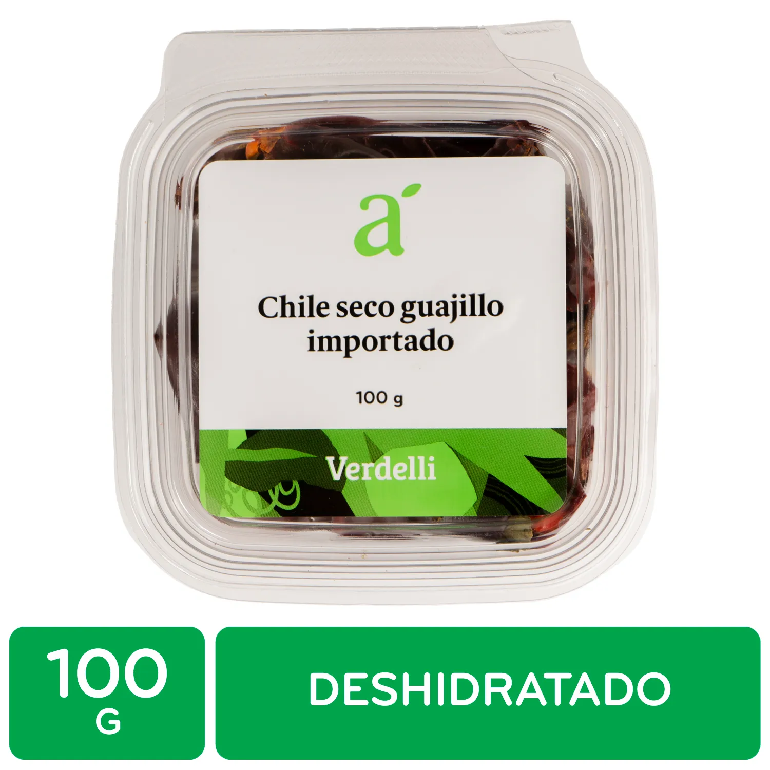 Chile Seco Guajillo Importado Auto Mercado Bandeja 100 G