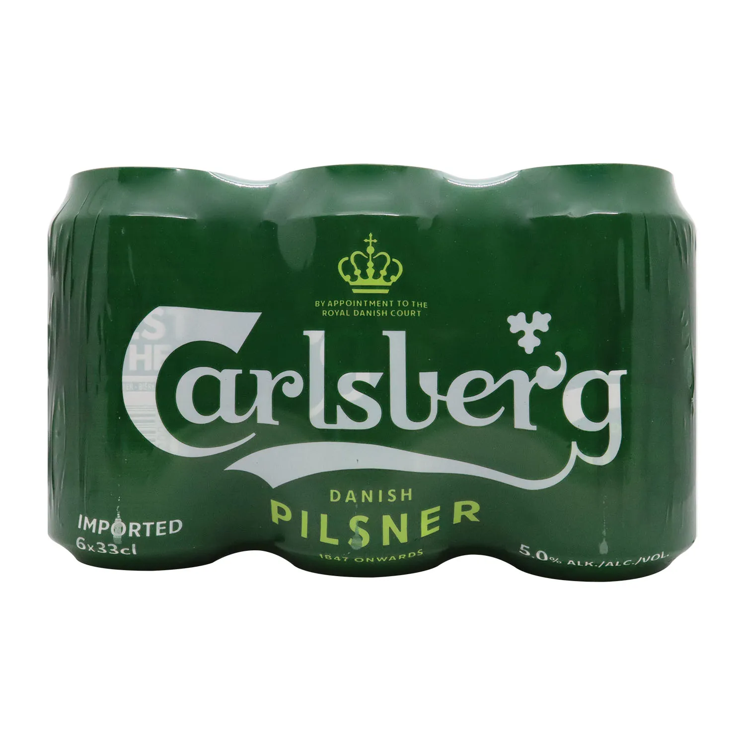 Cerveza Importada Dinamarca Carlsberg Paquete 1980 Ml