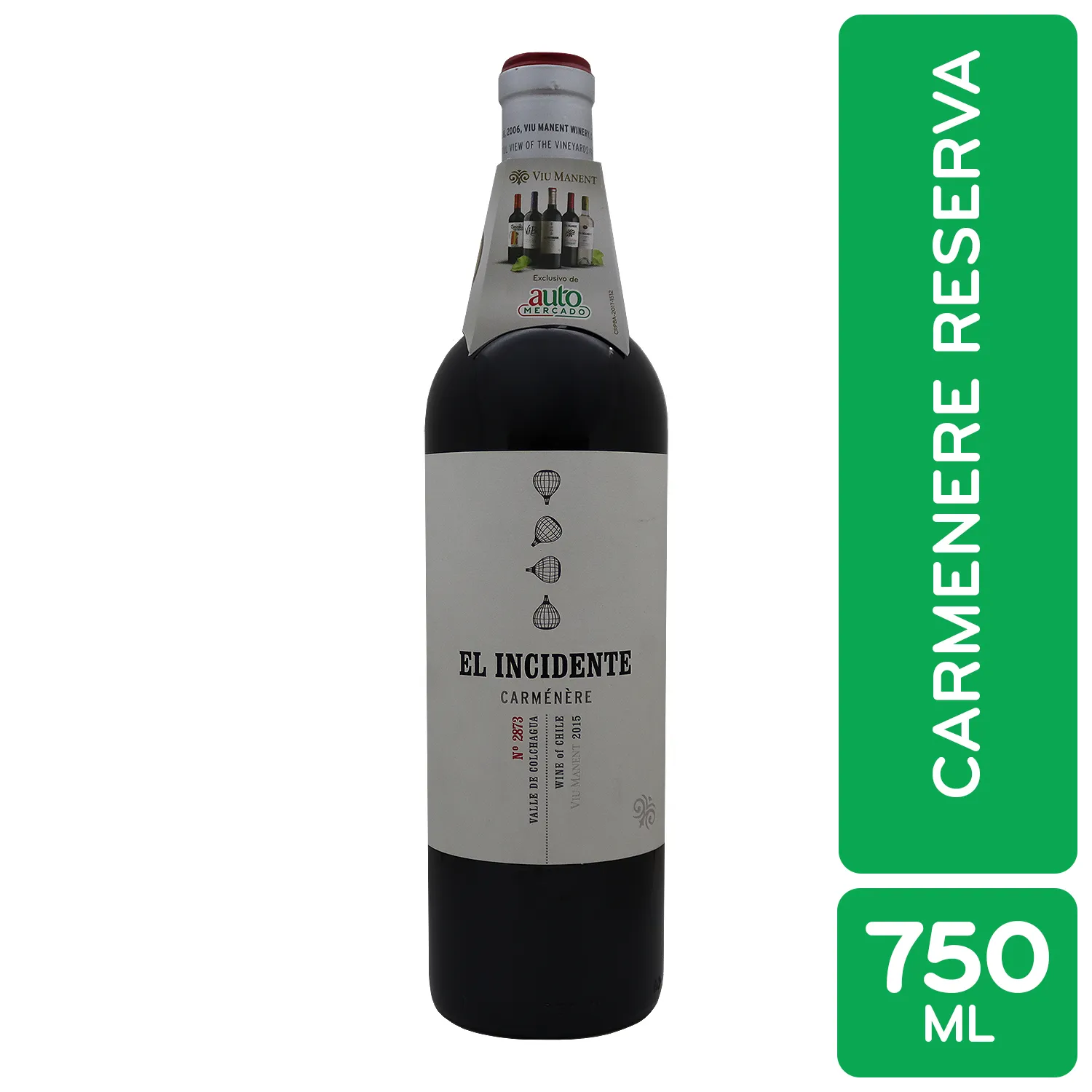 Vino Tinto Chile Carmenere El Incidente Viu Manent