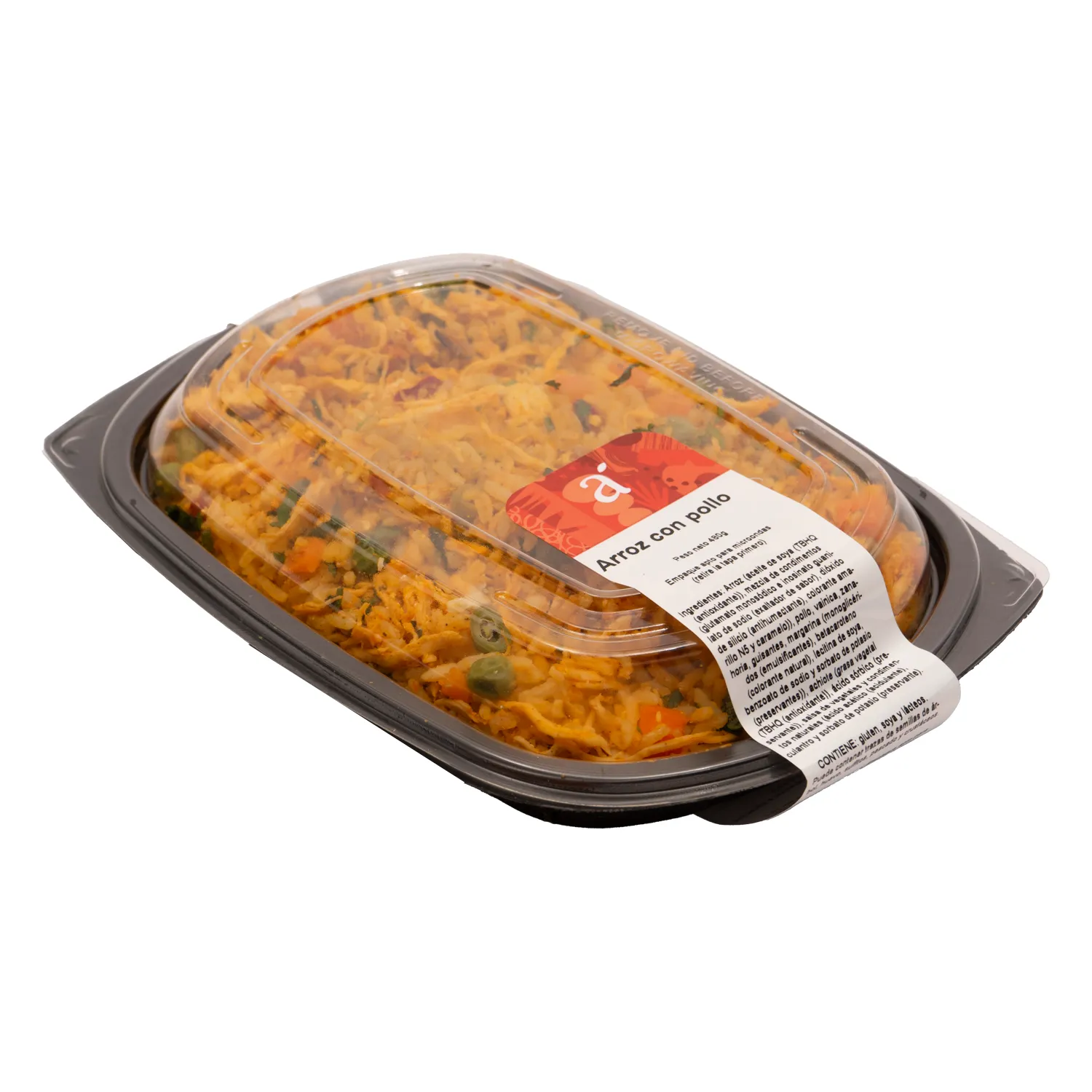 Arroz Con Pollo Grande Auto Mercado Unidad 480 G