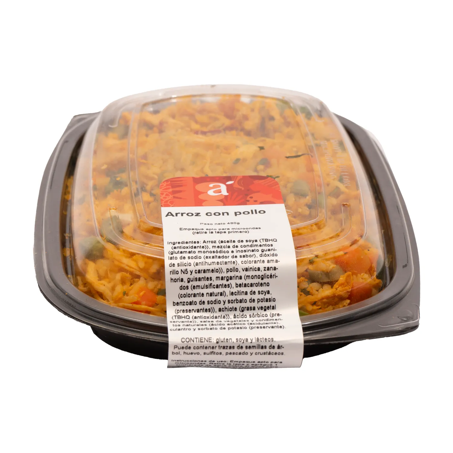 Arroz Con Pollo Grande Auto Mercado Unidad 480 G