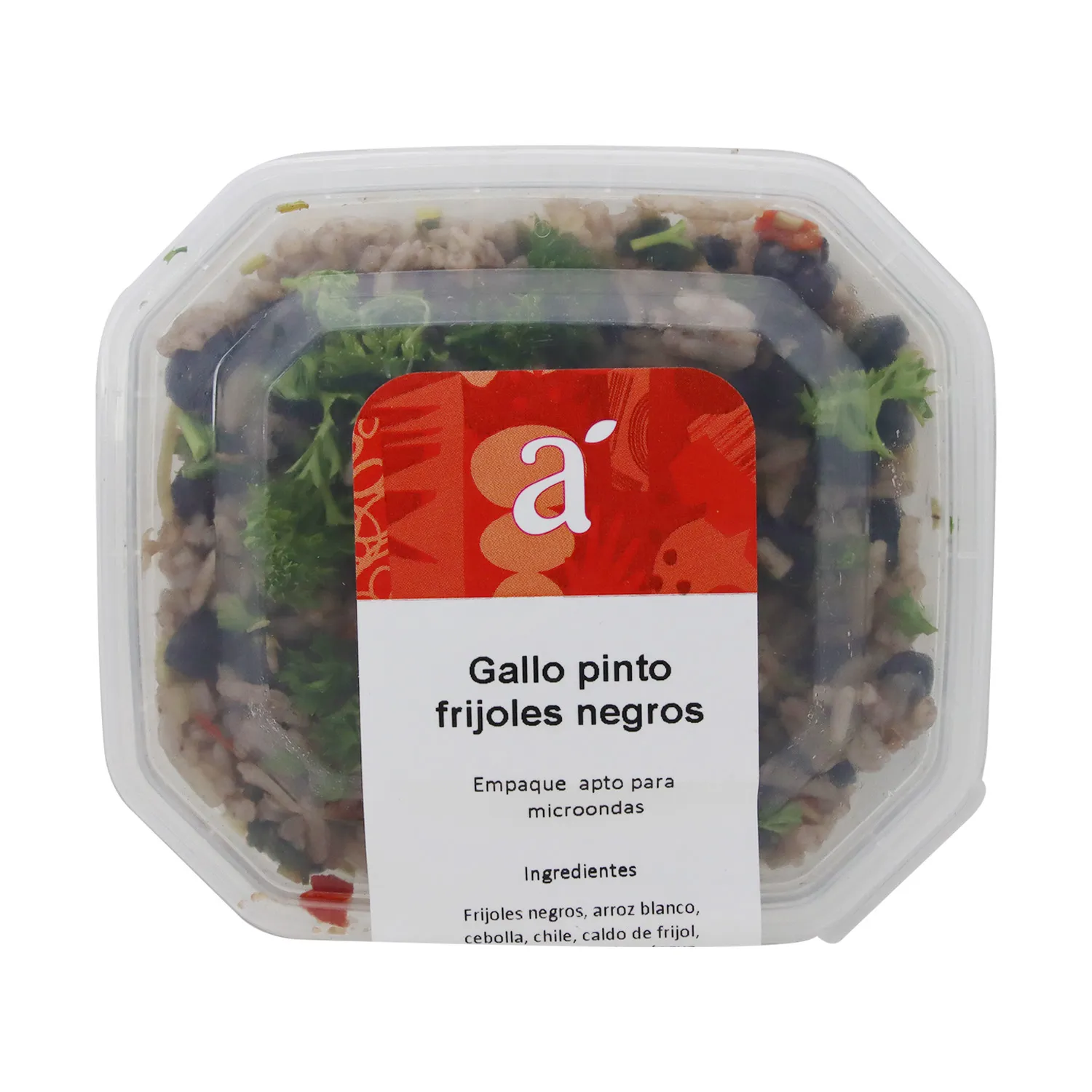 Gallo Pinto Frijol Negro Auto Mercado Unidad 250 G