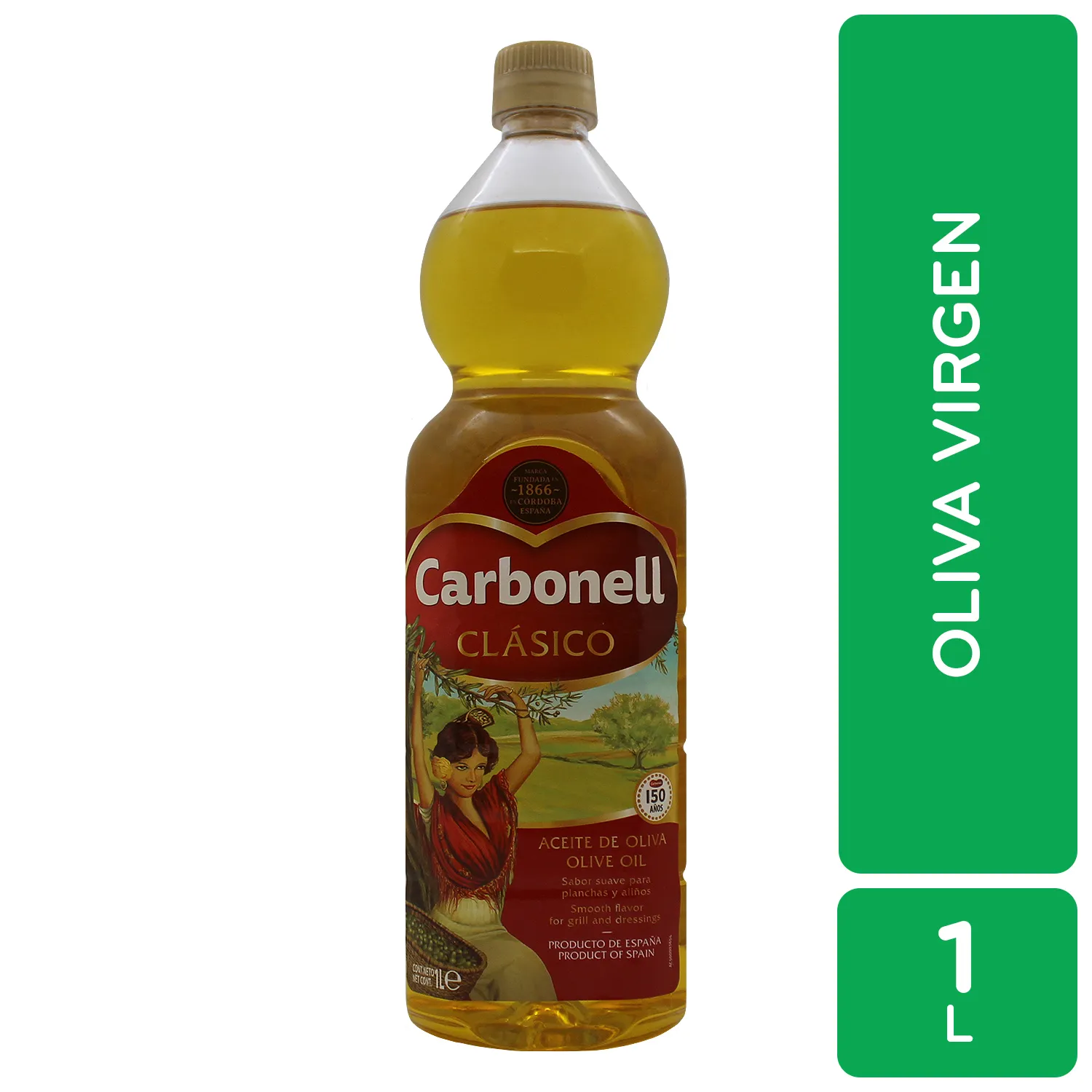 Aceite Oliva Virgen Carbonell Botella 1000 Ml