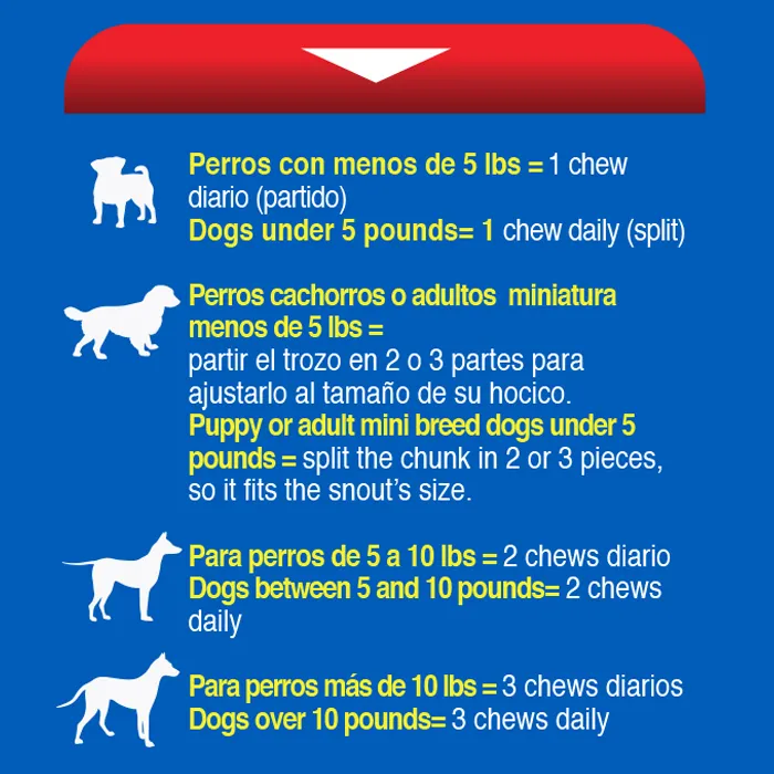 Bocadillo Dental Super Perro Bolsa 170 G