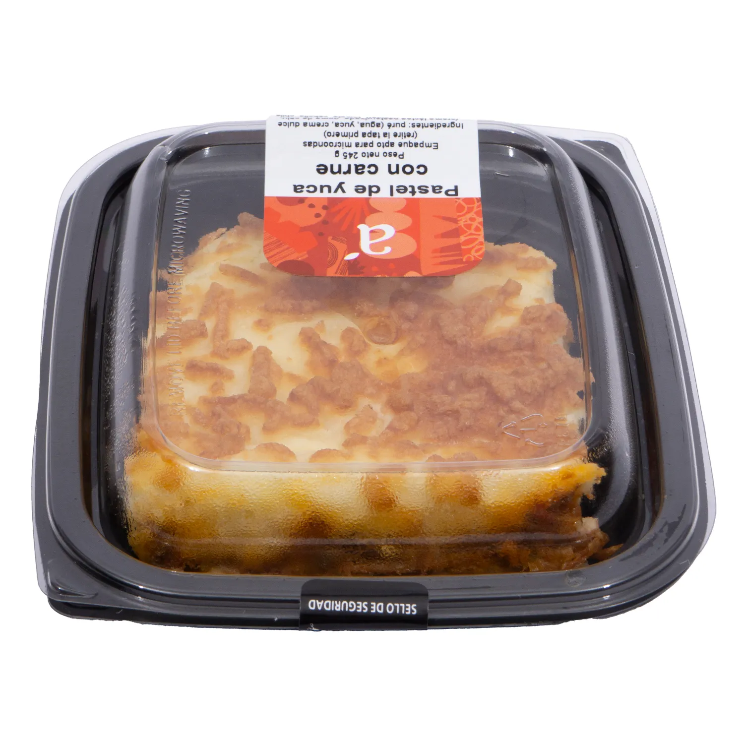 Pastel Yuca Con Carne Auto Mercado Unidad 245 G