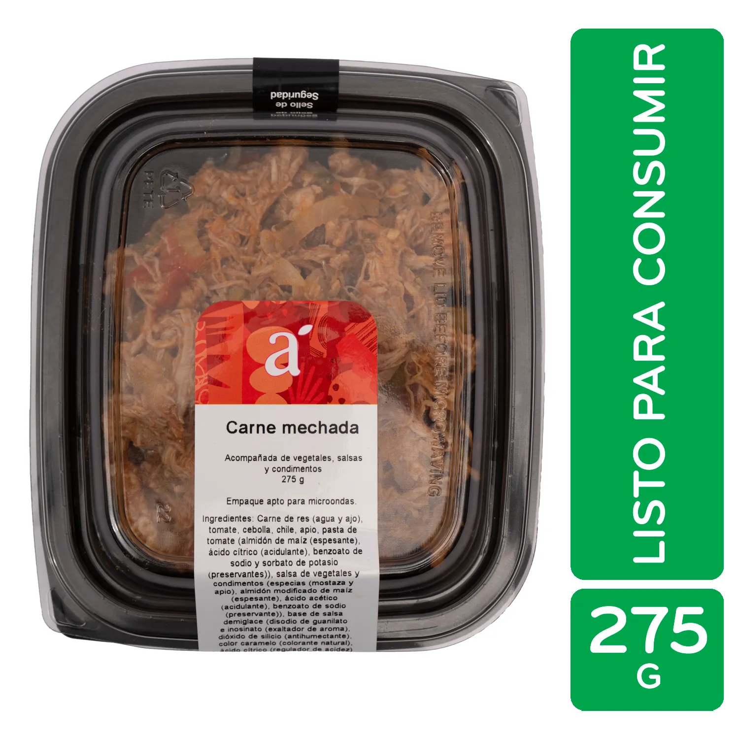 Carne Mechada De Res Auto Mercado Unidad 275 G