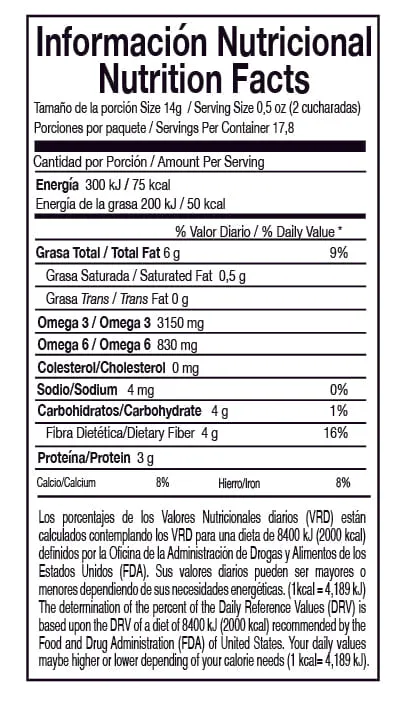 Linaza Sin Gluten Jinca Foods Paquete 250 G