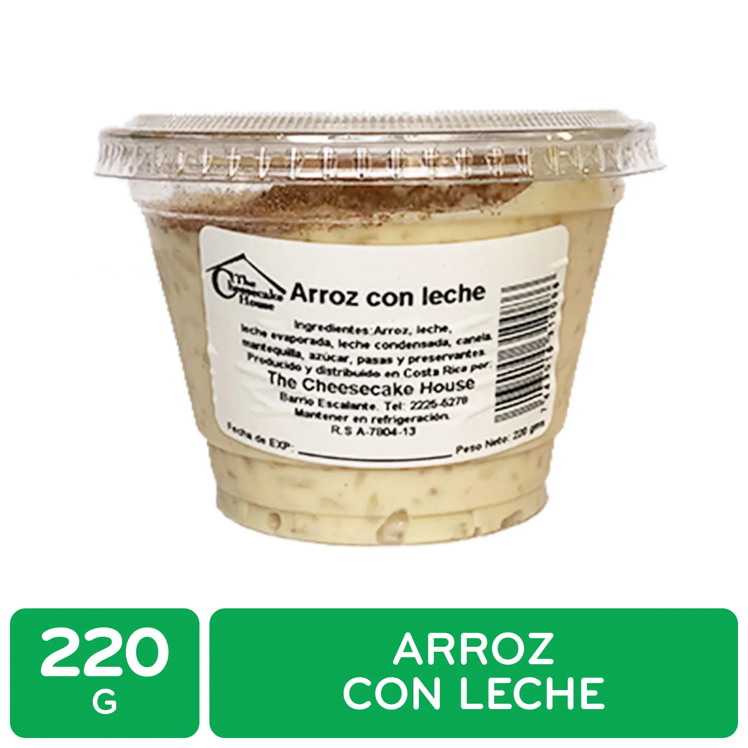 Arroz Con Leche Porción Auto Mercado Empaque 220 G