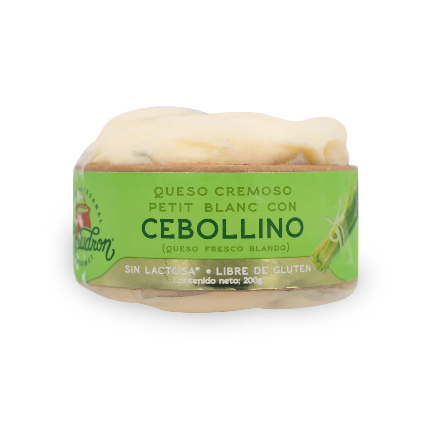 Queso Fresco Cremoso Cebollino Le Chaudron Paquete 200 G