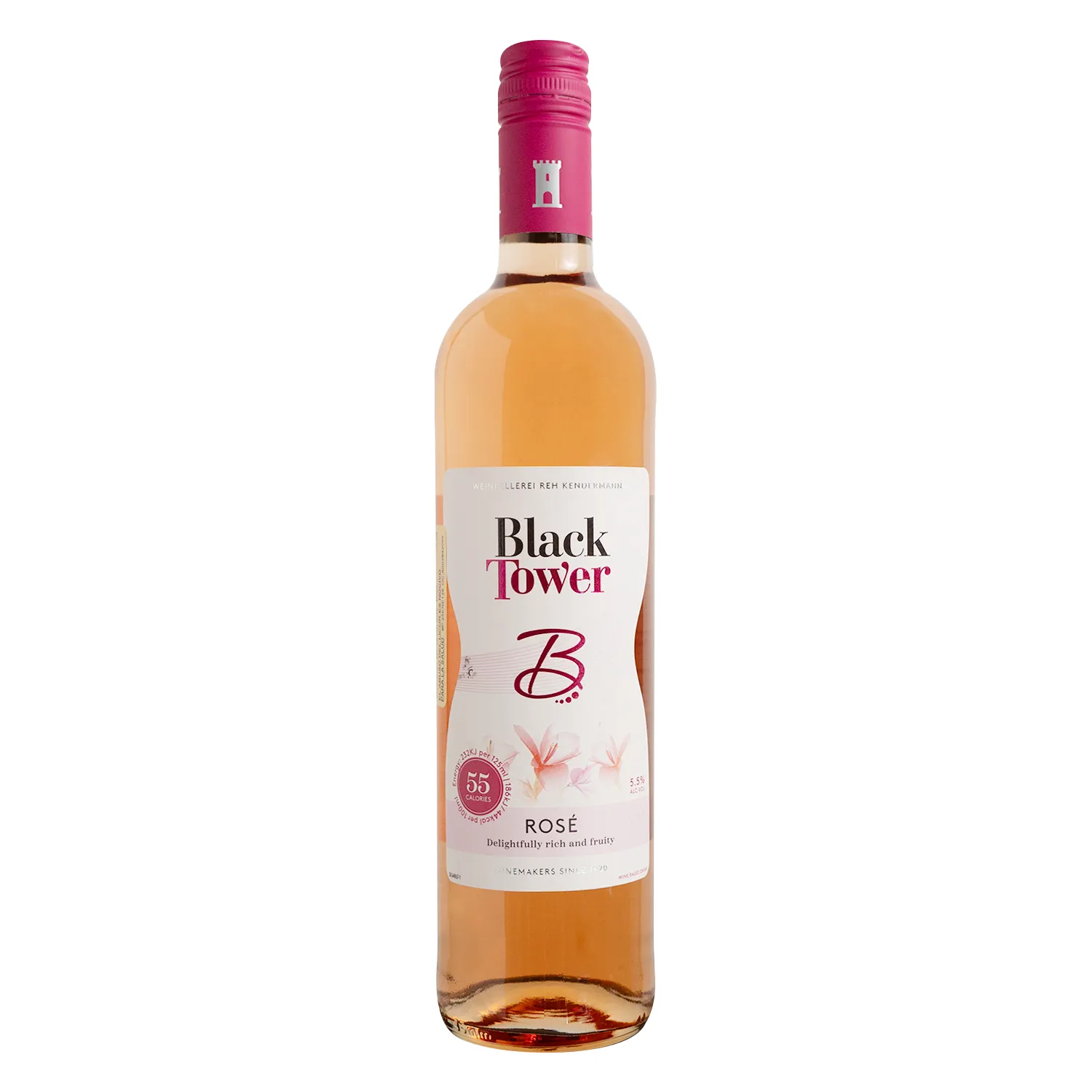 Vino Rosado Alemania Reducido En Alcohol Black Tower
