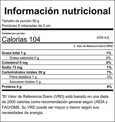 Pan Ciabata Integral Mediano Auto Mercado Unid