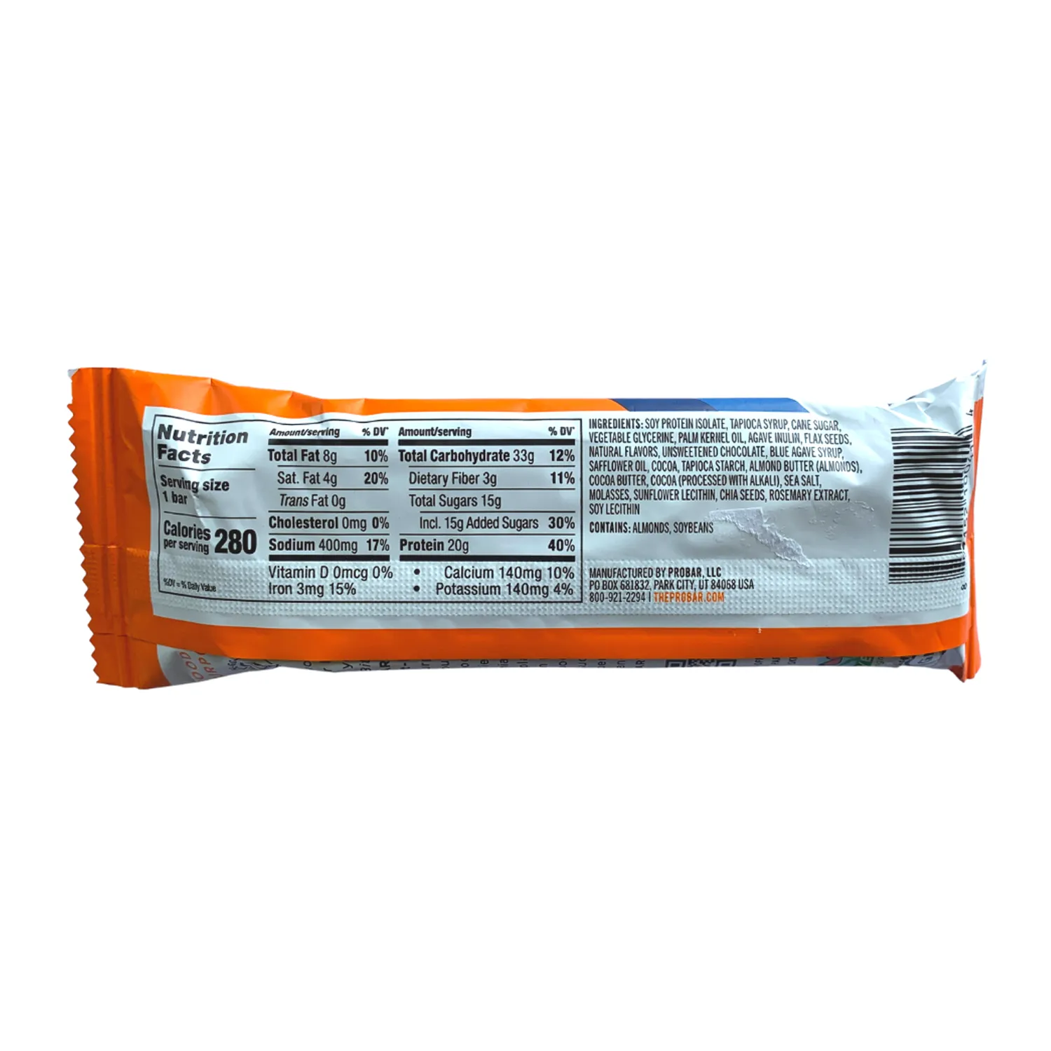 Barra Deportista Chocolate Coco Proteína Probar Paquete 70 G