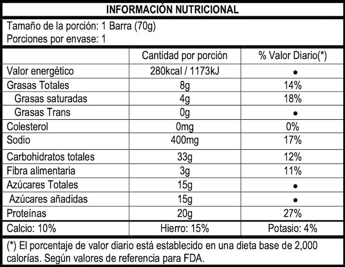 Barra Deportista Chocolate Coco Proteína Probar Paquete 70 G