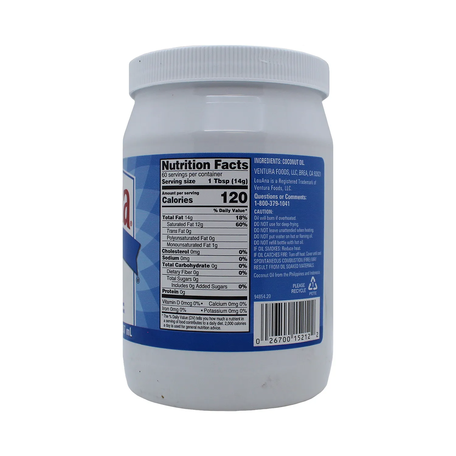 Aceite Coco Louana Frasco 887 Ml