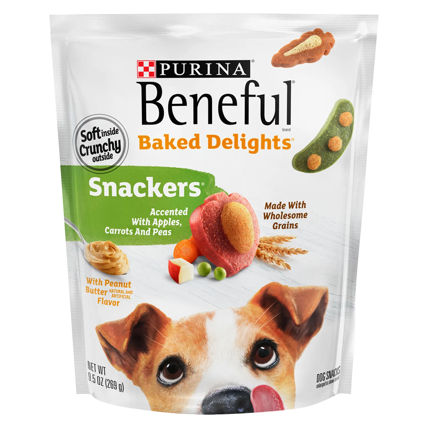 Bocadillo Horneado Delights Purina Beneful Bolsa 269 G