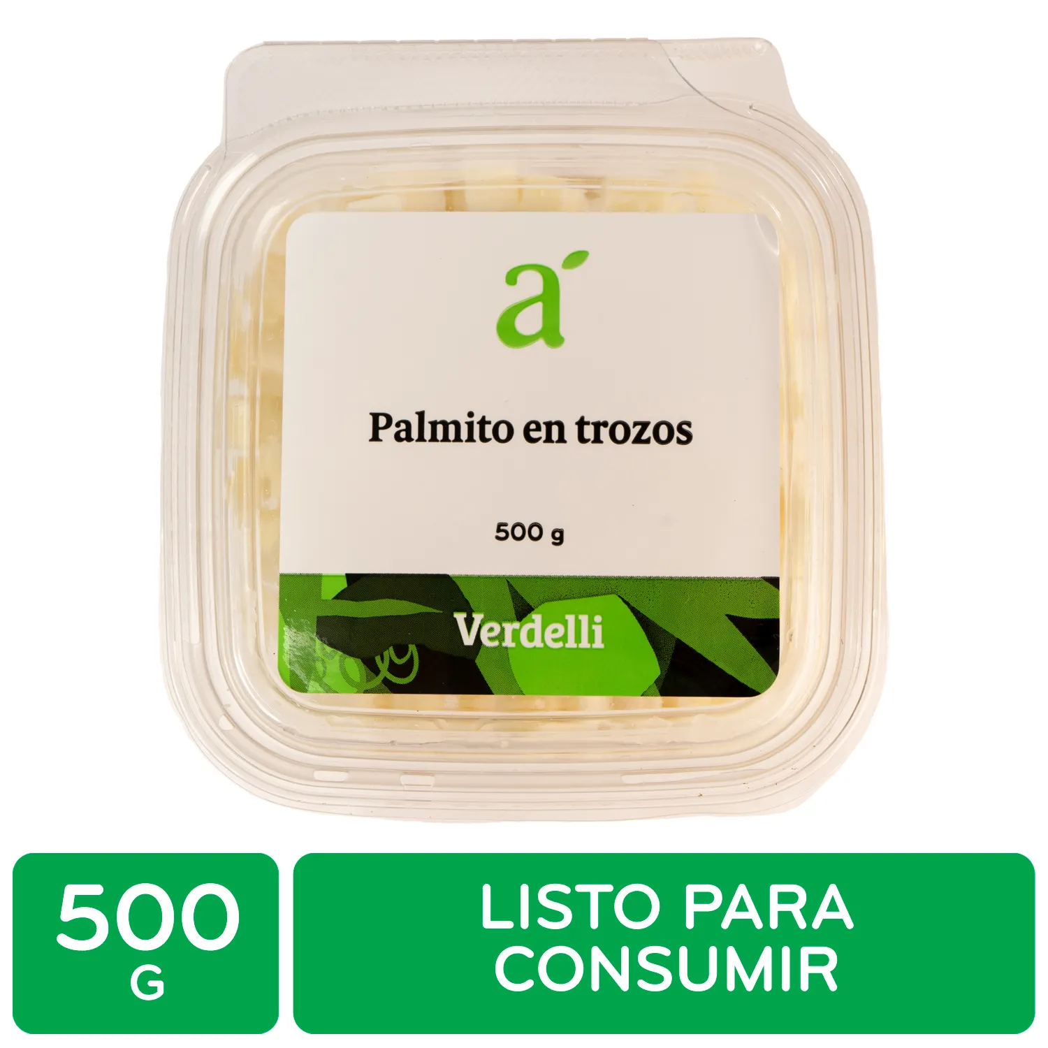 Palmito En Trozos Auto Mercado Paquete 500 G