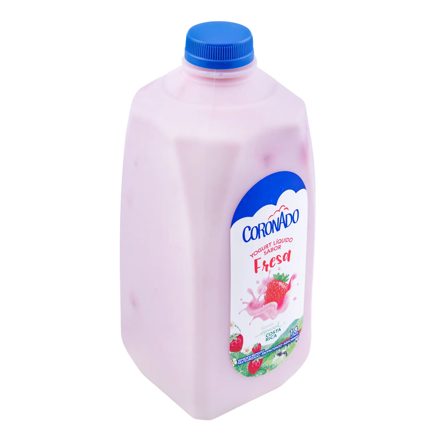 Yogurt Liquido Fresa  Coronado Envase 1800 Ml