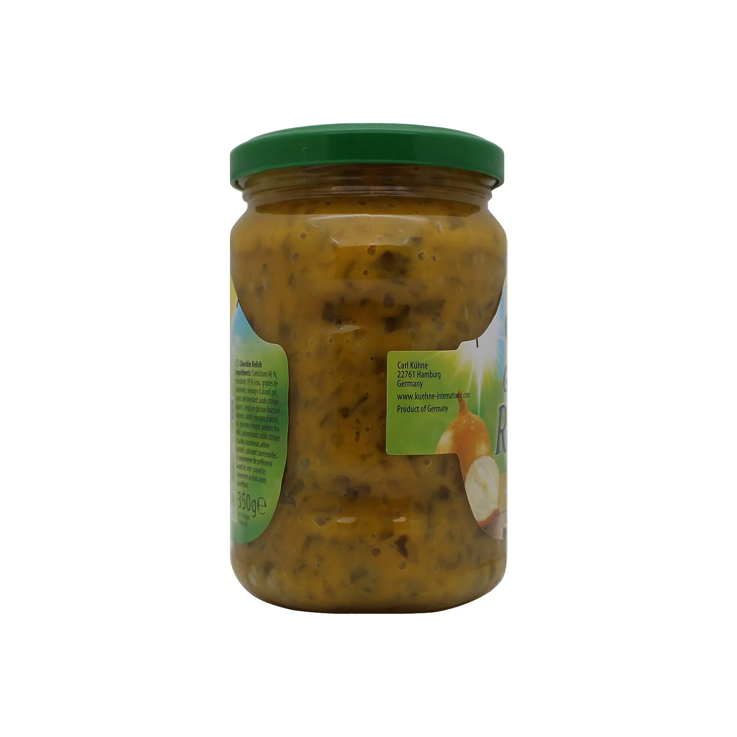 Mostaza Relish Kuhne Frasco 350 G