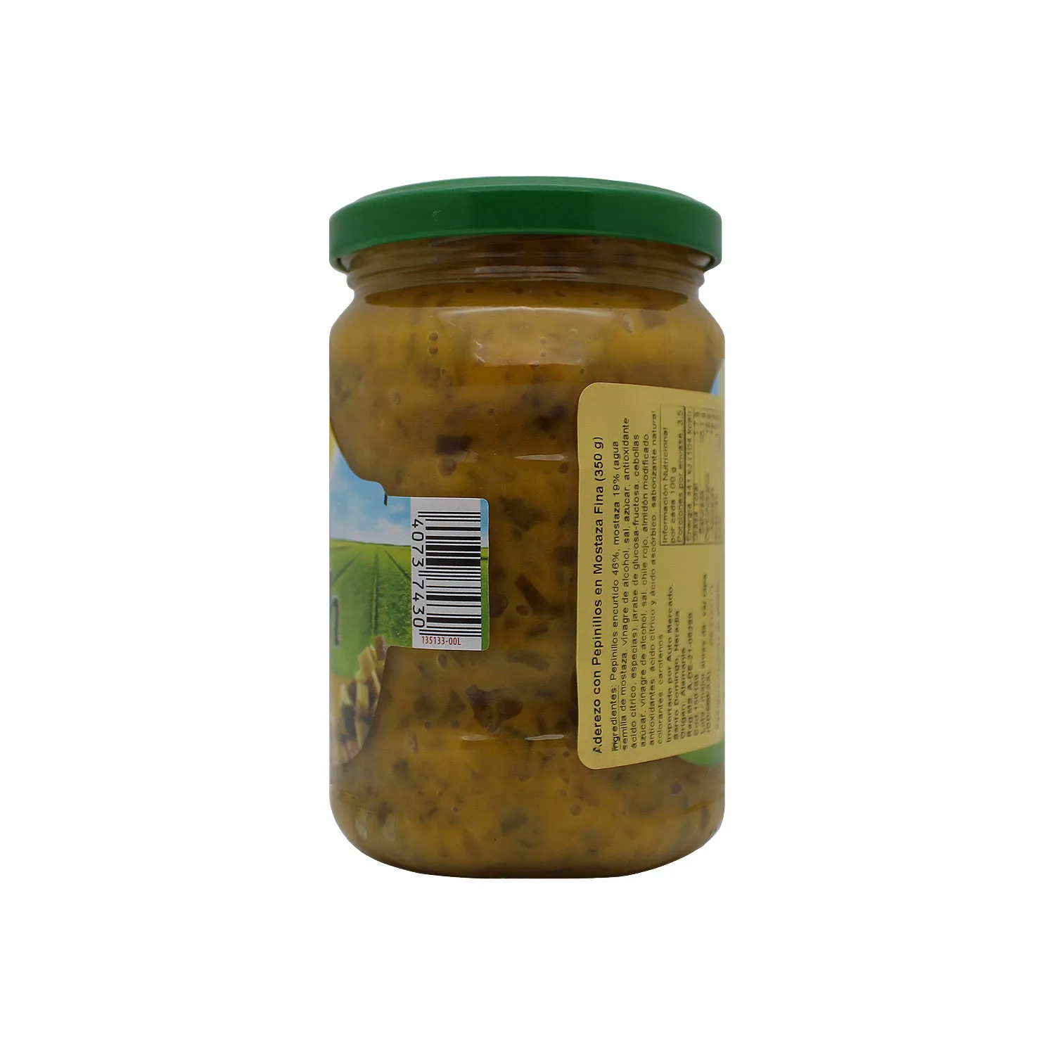 Mostaza Relish Kuhne Frasco 350 G