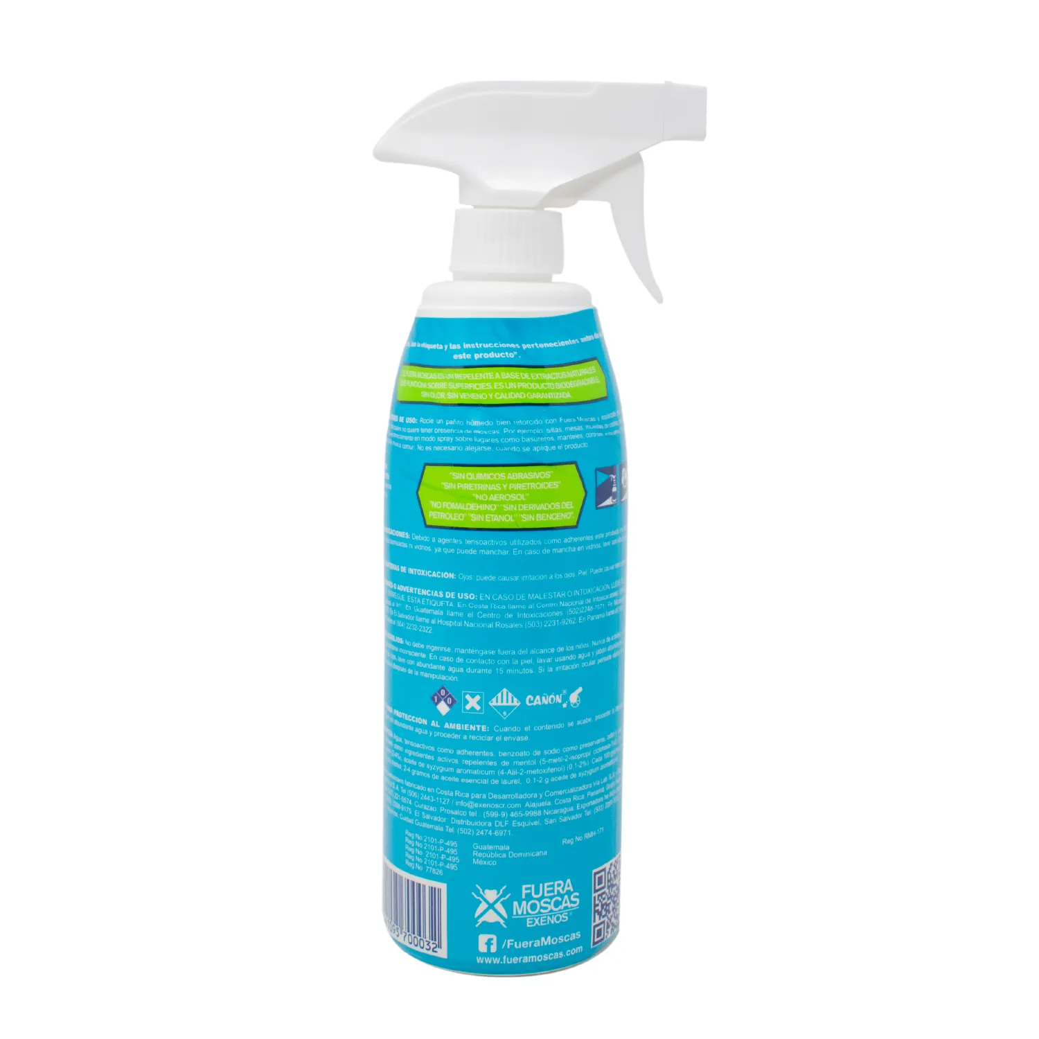 Repelente Liquido Moscas Bio Canon Envase 500 Ml