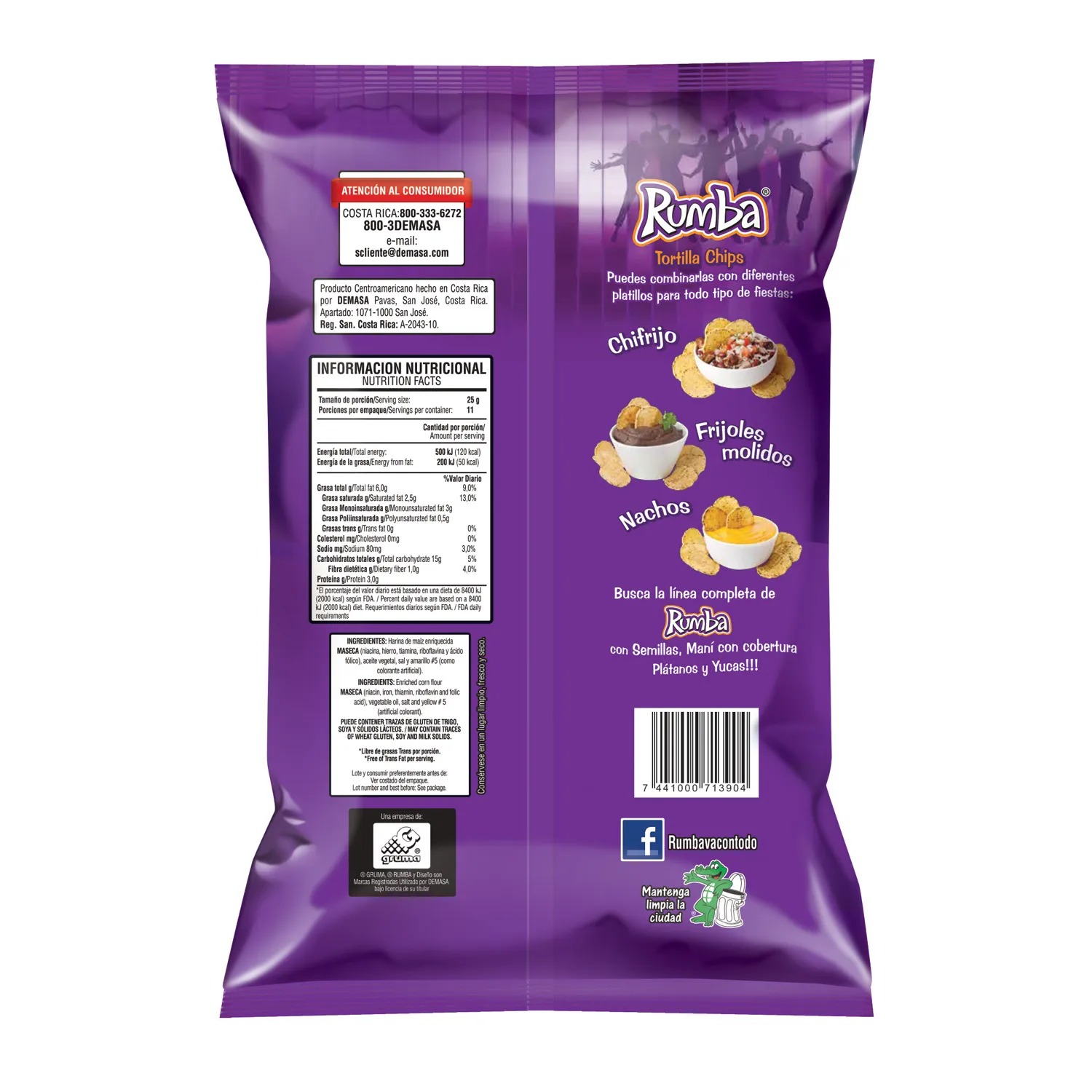 Tortilla Maiz Rumba Paquete 300 G