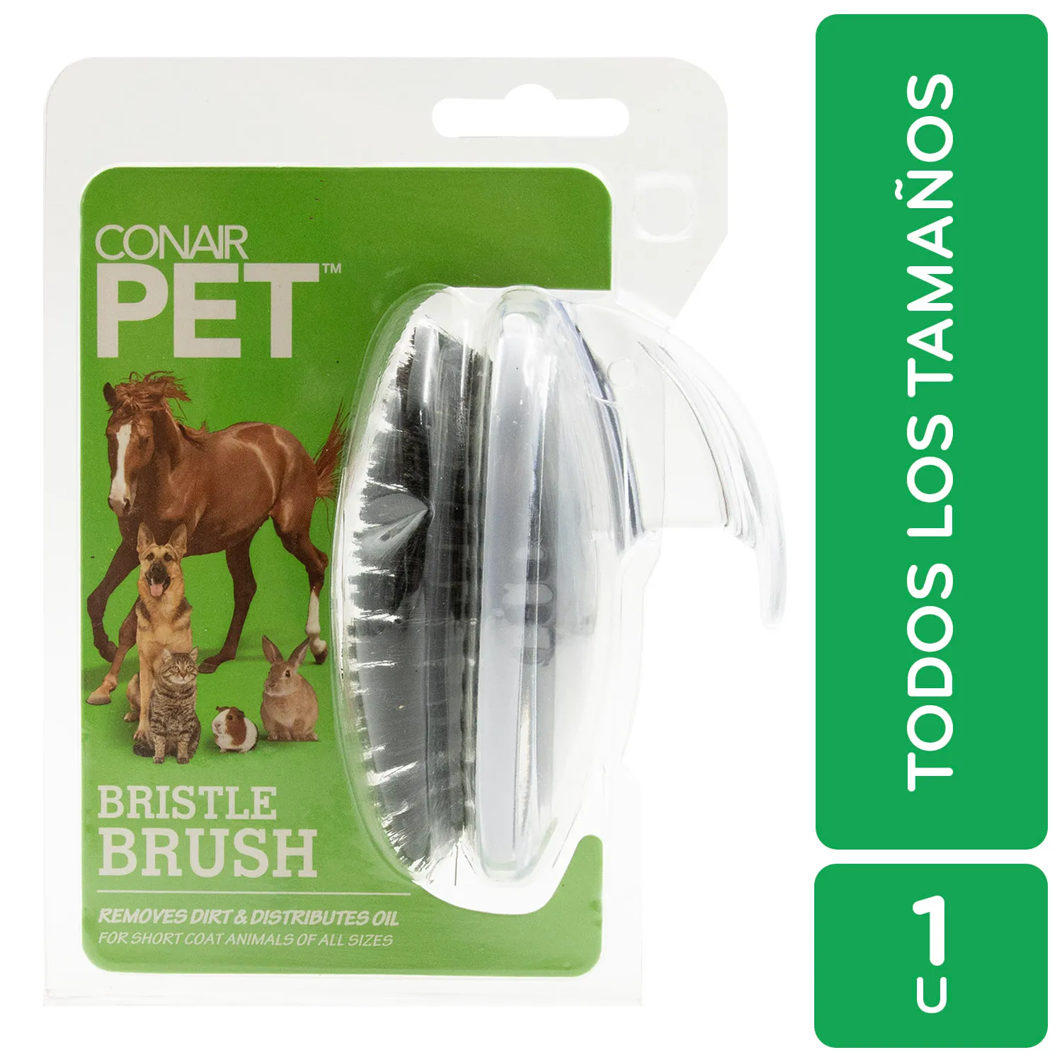 Cepillo Agarre Ergonómico Mascota Conair Pet
