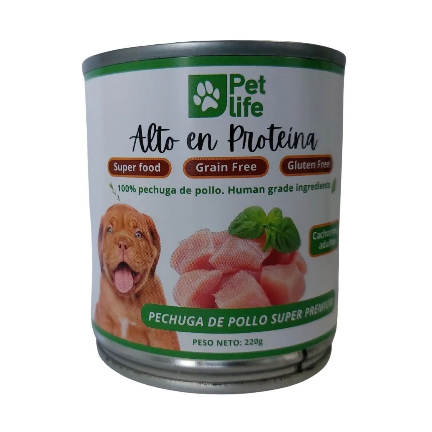 Alimento Perro Adulto Humedo Verduras Petlife
